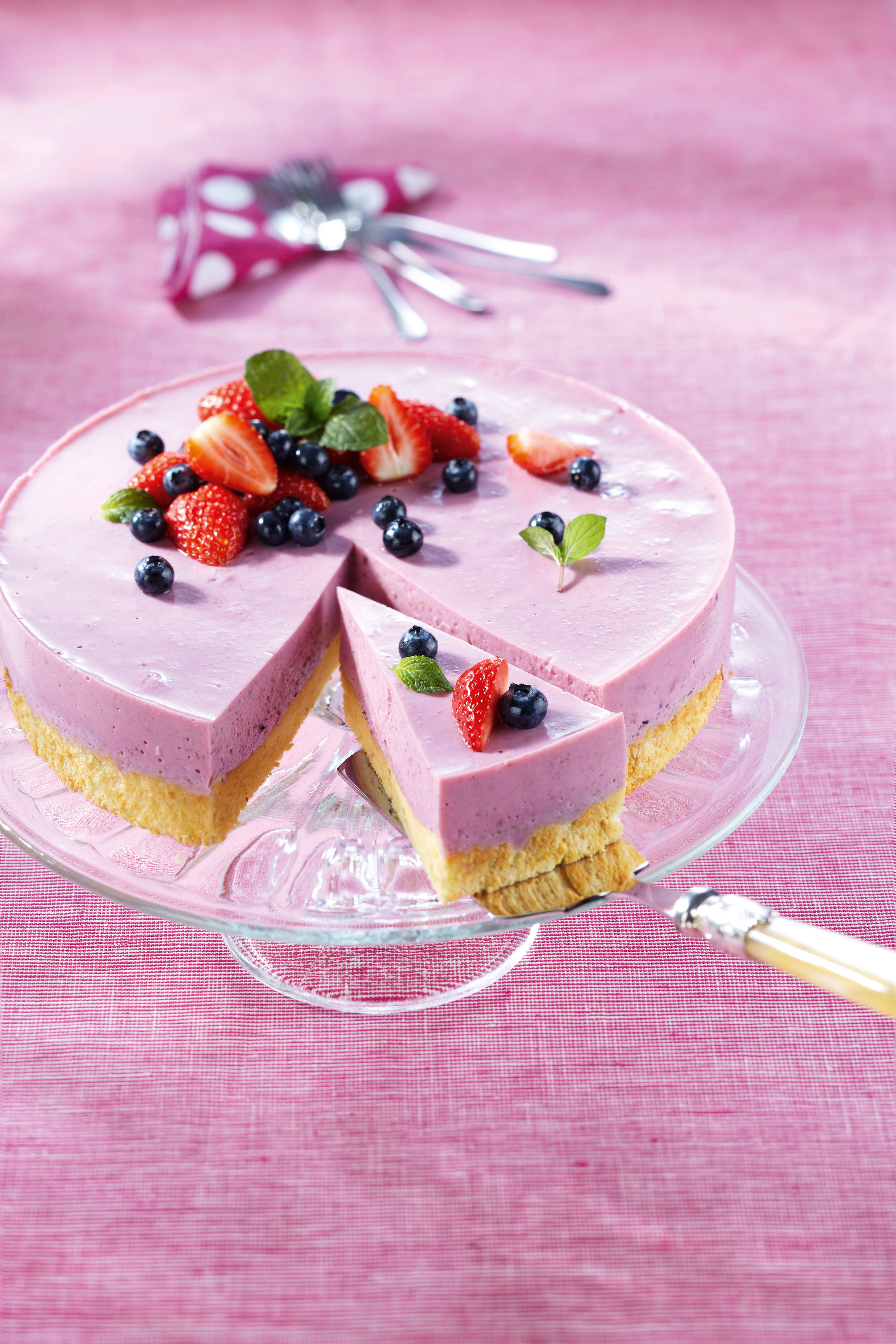 Joghurt Beeren Torte