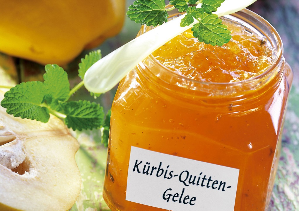 Kürbis-Quitten-Gelee